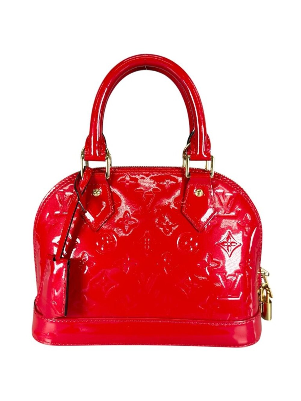 Louis Vuitton Alma BB Handbag Vernis